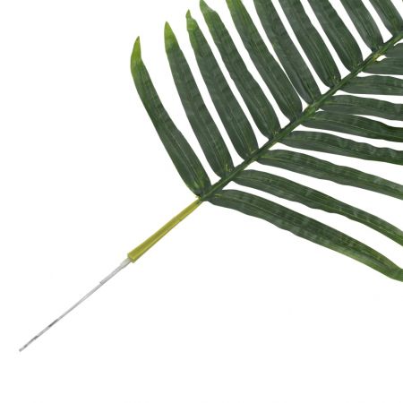 Set 5 bucati frunze artificiale de palmier, verde, 95 cm