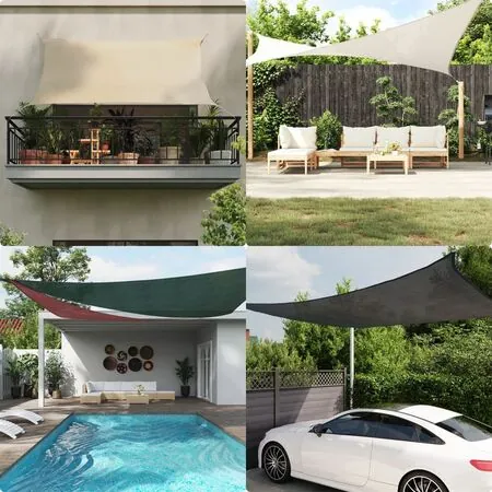  Pânză parasolar, portocaliu, 2x5 m, HDPE, 160 g/m²