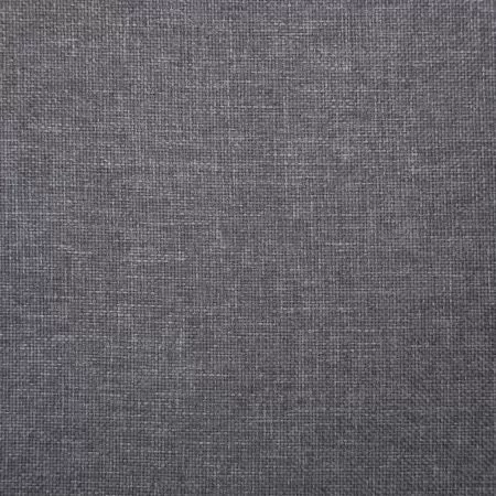 Canapea cu 3 locuri cu perne, negru si gri deschis, 188 x 122 x 77 cm