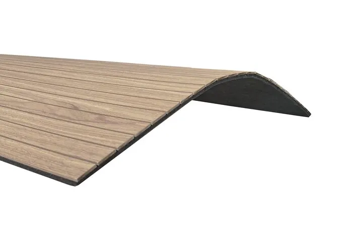 Set 4 buc Riflaj acustic flexibil,nuc,240x60x0.8cm