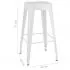  Set mobilier de bar, 7 piese, alb