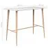 Set mobilier de bar, 7 piese, alb, 60 x 60 x 105 cm