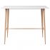 Set mobilier de bar, 7 piese, alb și gri