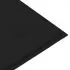 Bancheta regala de gradina cu perna, maro si negru, 135 x 50 x 95 cm