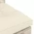 Canapea de gradina din paleti, crem, 60 x 69.4 x 62 cm