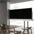  Copertină laterală retractabilă de terasă, negru, 100 x 300 cm