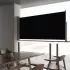  Copertină laterală retractabilă de terasă, negru, 60 x 300 cm
