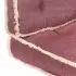 Set perne pentru canapea din paleți, 3 piese, roșu burgundia