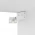 Set de dulapuri TV, 8 piese, alb, lemn prelucrat