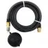 Furtun de aspiratie, negru, 7 m