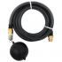 Furtun de aspiratie, negru, 7 m