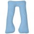 Perna de sarcina 90 x 145 cm albastru deschis, albastru, 90 x 145 cm