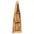 Dulap de lemn tip barca, maro, 40 x 30 x 130 cm