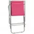 Set 2 bucati scaune balansoar, roz, 69 x 61 x 94 cm