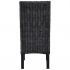 Set 4 bucati scaune de bucatarie, negru, 46 x 61 x 93 cm