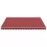 Panza de rezerva pentru copertina, roşu burgundy, 400 x 350 cm