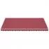 Panza de rezerva pentru copertina, roşu burgundy, 500 x 350 cm