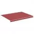 Panza de rezerva pentru copertina, roşu burgundy, 400 x 300 cm