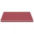 Panza de rezerva pentru copertina, roşu burgundy, 450 x 350 cm