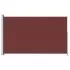 Copertina laterala retractabila de terasa, maro, 180 x 300 cm