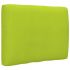 Perna canapea din paleti, verde deschis, 50 x 40 x 10 cm