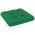 Perna pentru canapea din paleti, verde, 58 x 10 cm