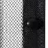 Set 2 bucati perdea de usa anti-insecte cu magnet, negru, 220 x 100 cm