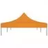 Acoperis pentru cort de petrecere, portocaliu, 5.75 x 2.85 m