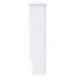 Masca pentru calorifer, alb, 78 x 19 x 81.5 cm, sipci verticale