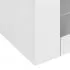 Dulap de perete pentru bucatarie, argintiu, 90 x 40 x 75 cm
