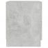 Set 2 bucati dulapuri noptiera, gri beton, 40 x 50 cm