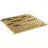 Set 11 bucati placi mozaic, auriu