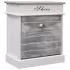  Pantofar, gri, 50 x 28 x 58 cm, lemn de paulownia