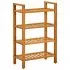  Pantofar cu 4 rafturi, 50x27x80 cm, lemn masiv de stejar