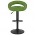 Set 2 bucati scaune de bar, verde deschis