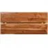 Set mobilier de bar 7 piese lemn masiv acacia & piele naturala, maro, 42 x 45 x 86 cm