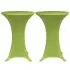 Set 4 bucati husa elastica pentru masa, verde, 80 cm