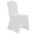 Set 12 bucati huse elastice pentru scaun, alb