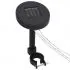 Pavilion cu sir de lumini LED, antracit, 3 x 3 m