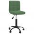 Set 2 bucati scaune de masa pivotante, verde inchis