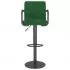 Set 2 bucati scaune de bar, verde inchis