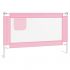 Balustrada de protectie pat copii, roz, 120 x 25 cm