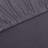Husa elastica pentru canapea poliester jersey antracit, antracit, Canapea cu 3 locuri