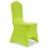 Set 6 bucati husa de scaun elastica, verde