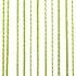 Set 2 bucati draperii cu franjuri, verde, 100 cm