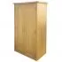 Șifonier cu un sertar, 90 x 52 x 183 cm, lemn masiv de stejar