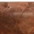 Canapea coltar Chesterfield, maro, 2.6 x 2.1 x 73 cm