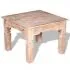 Masuta de cafea din lemn de acacia, maro, 60 x 60 x 45 cm