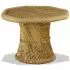 Masuta de cafea Bambus Octogonal 60x60x45 cm, maro, 60 x 45 cm