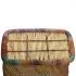 Masuta de cafea cu detalii chindi, multicolor, 50 x 45 cm